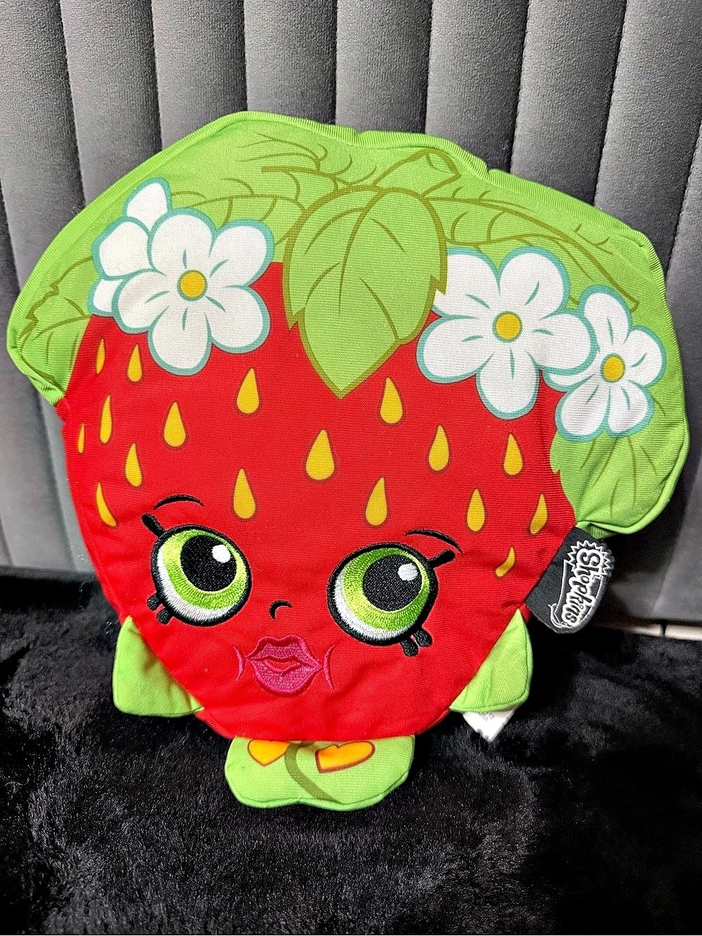 Shopkins Strawberry Kiss Plush Pillow Moose Toys 2015